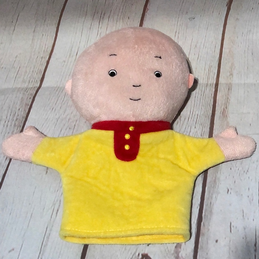 Vintage Caillou Plush Puppet